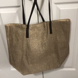 Light Weight Tan Tote Bag